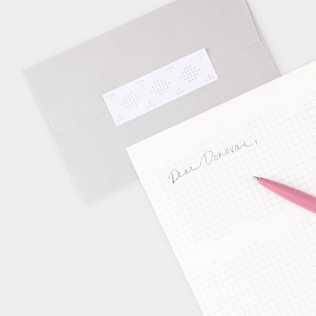 Nandaka Grid Letter Set