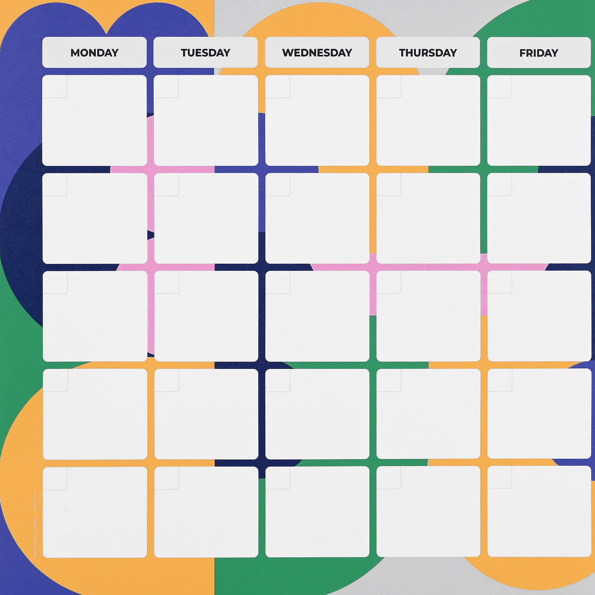 Nolki Desk Planner Nina Notepad 