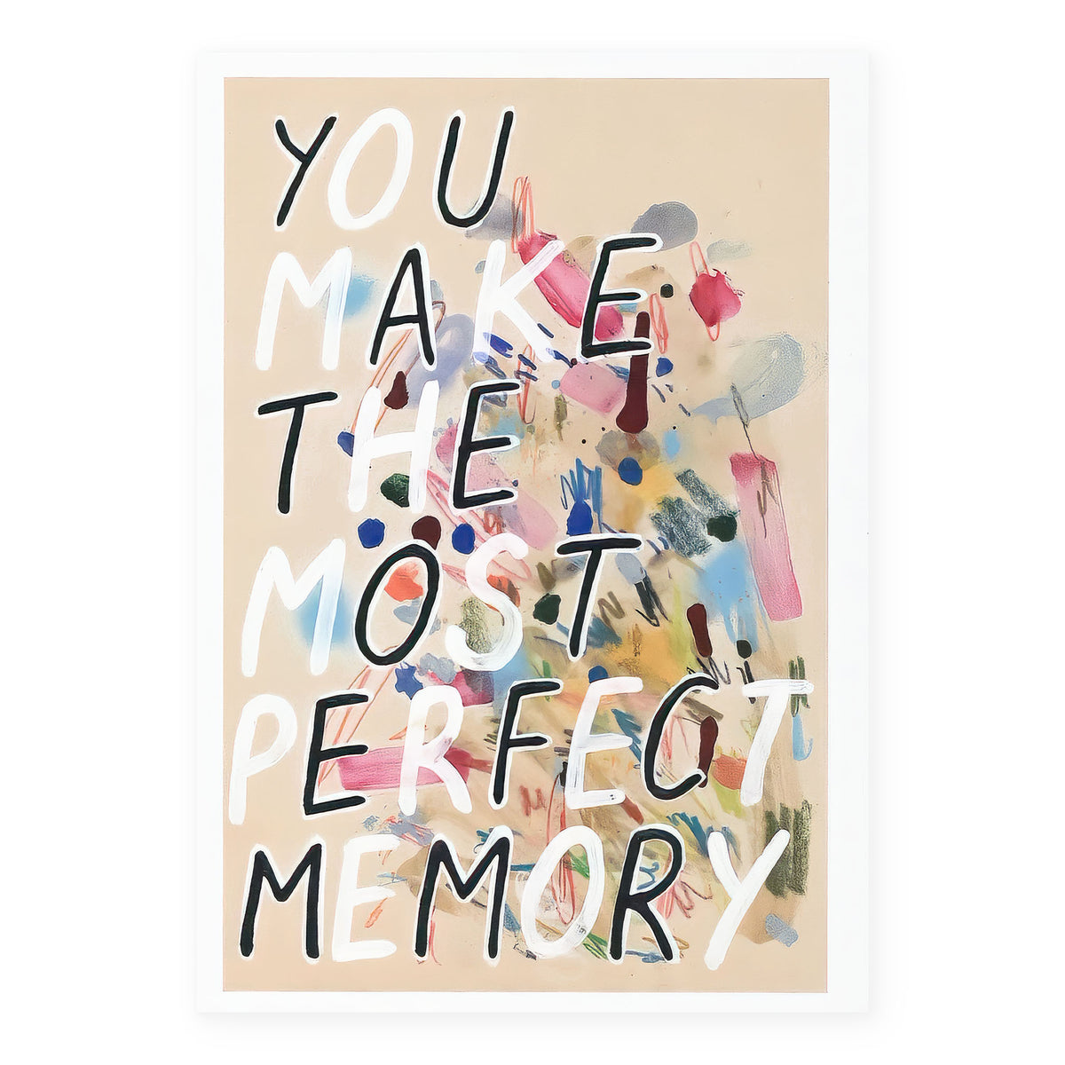 Olive Press Memory Greeting Card