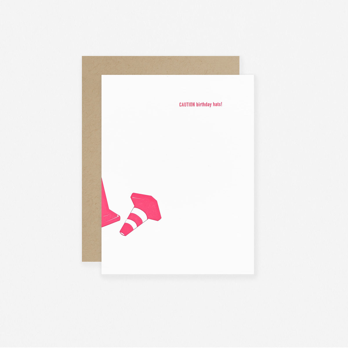 Pancake & Franks Caution Hats N° 224 Birthday Card