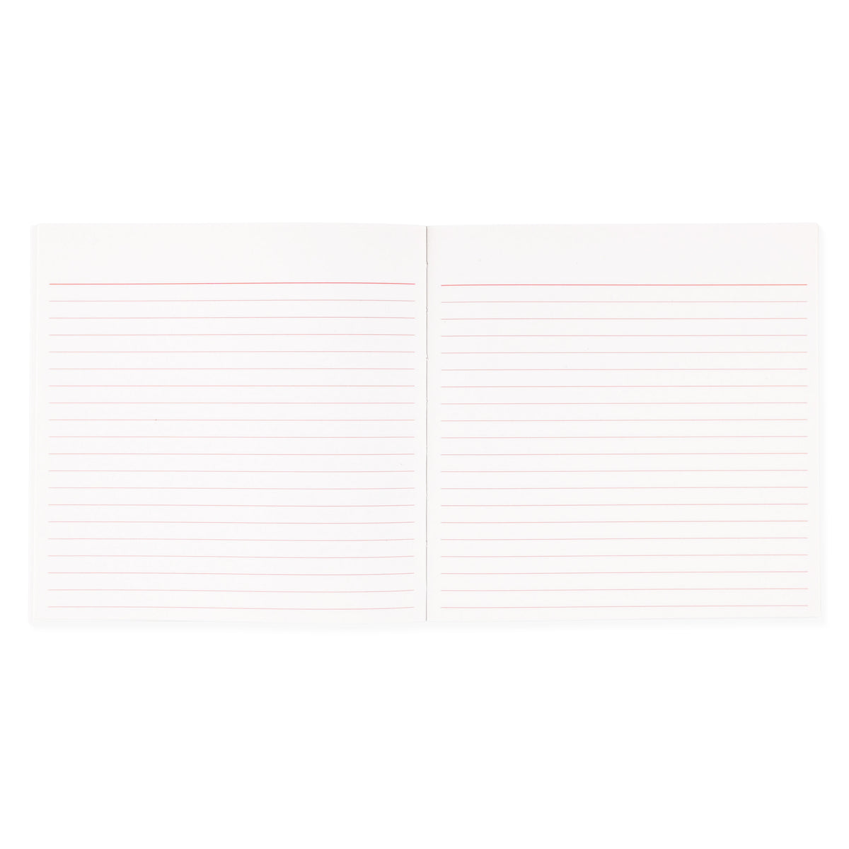 Paperways Patternism  Ruled And Red Square Notebook 