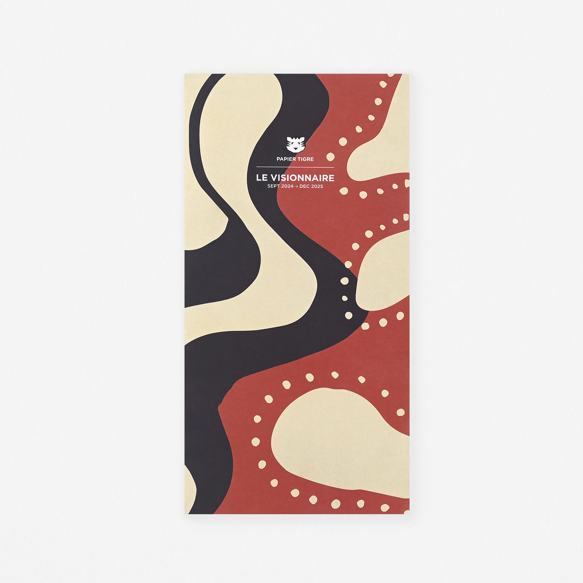 Papier Tigre 2025 Le Visionnaire  Calendar Lava 