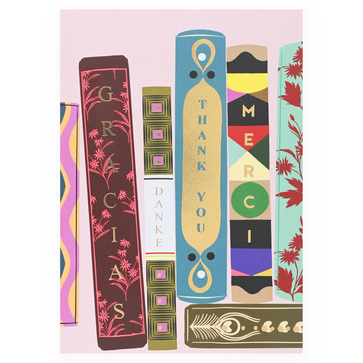 Pavilion Decorative Books Thank You Card 