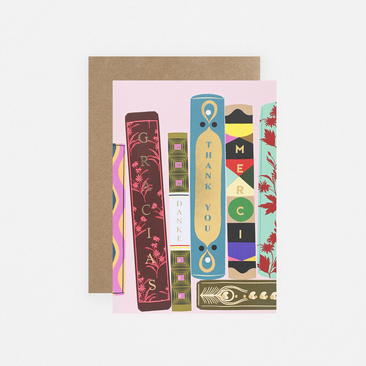 Pavilion Decorative Books Thank You Card 