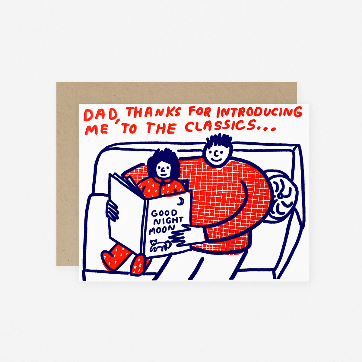 People I've Loved Thanks For Introducing Me To The Classics Father's Day Card