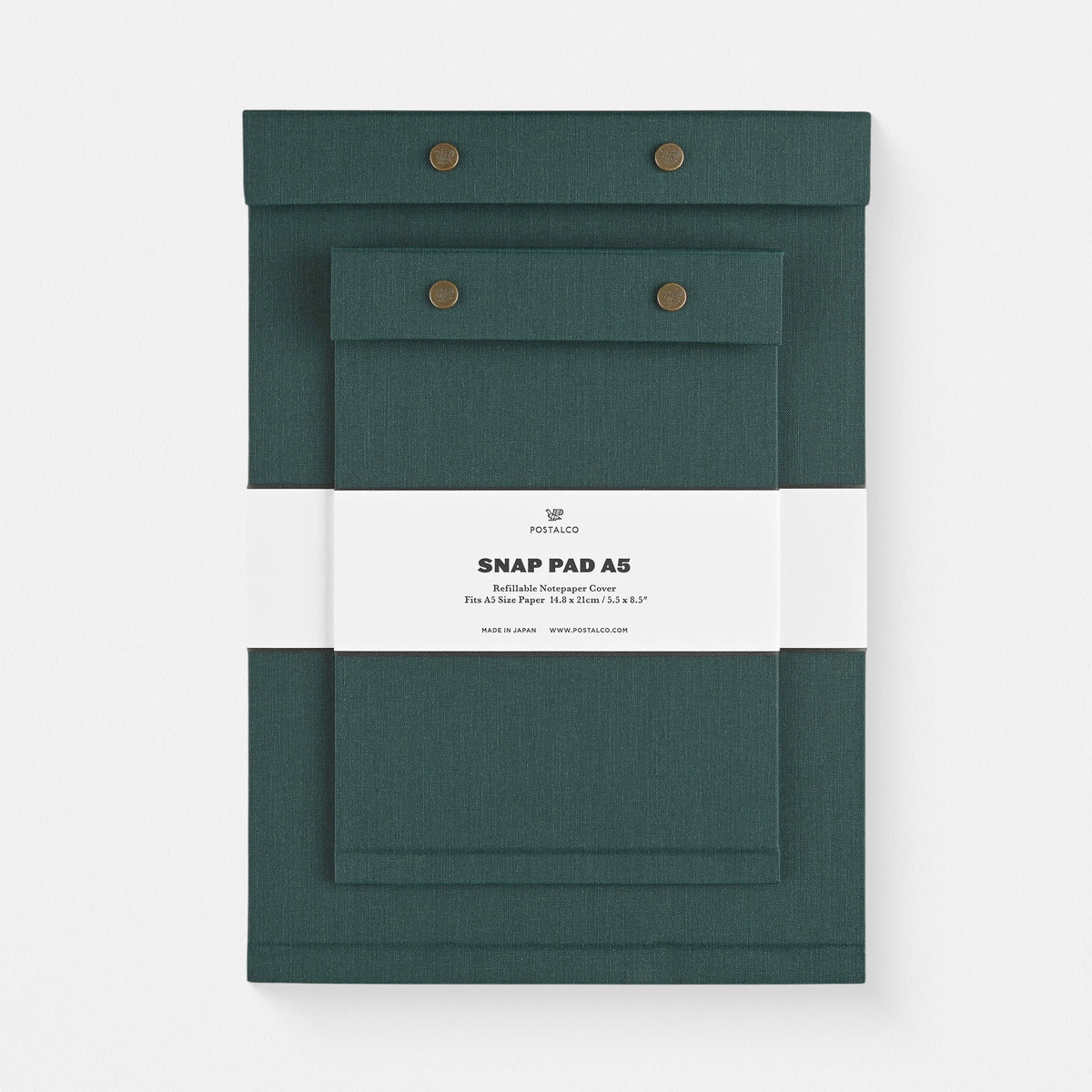 Postalco Snap Pad SQ Sacramento Green | A5 or A4 