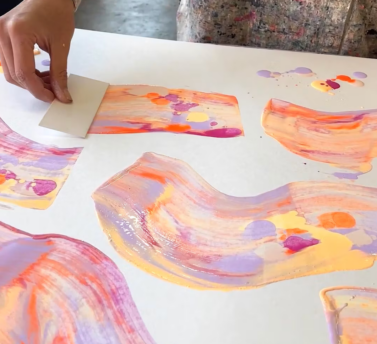 Moglea Beam Hand-Painted Workbook
