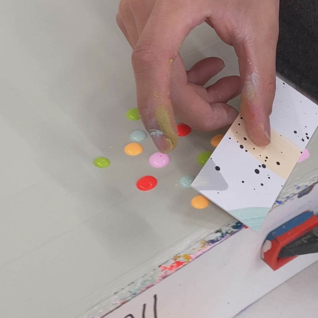 Moglea Slim Hand-Painted Notepad Today