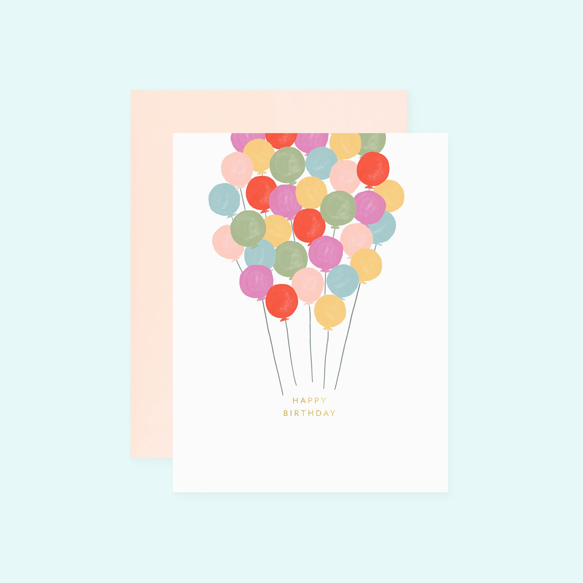 Ramona & Ruth Birthday Balloons Greeting Card 