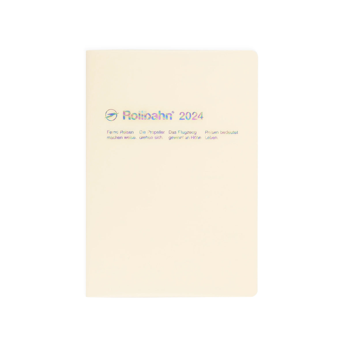 Delfonics Rollbahn 2024 Monthly Planner Note Clear A5 | Clear Pink, Clear Or Clear Blue Clear