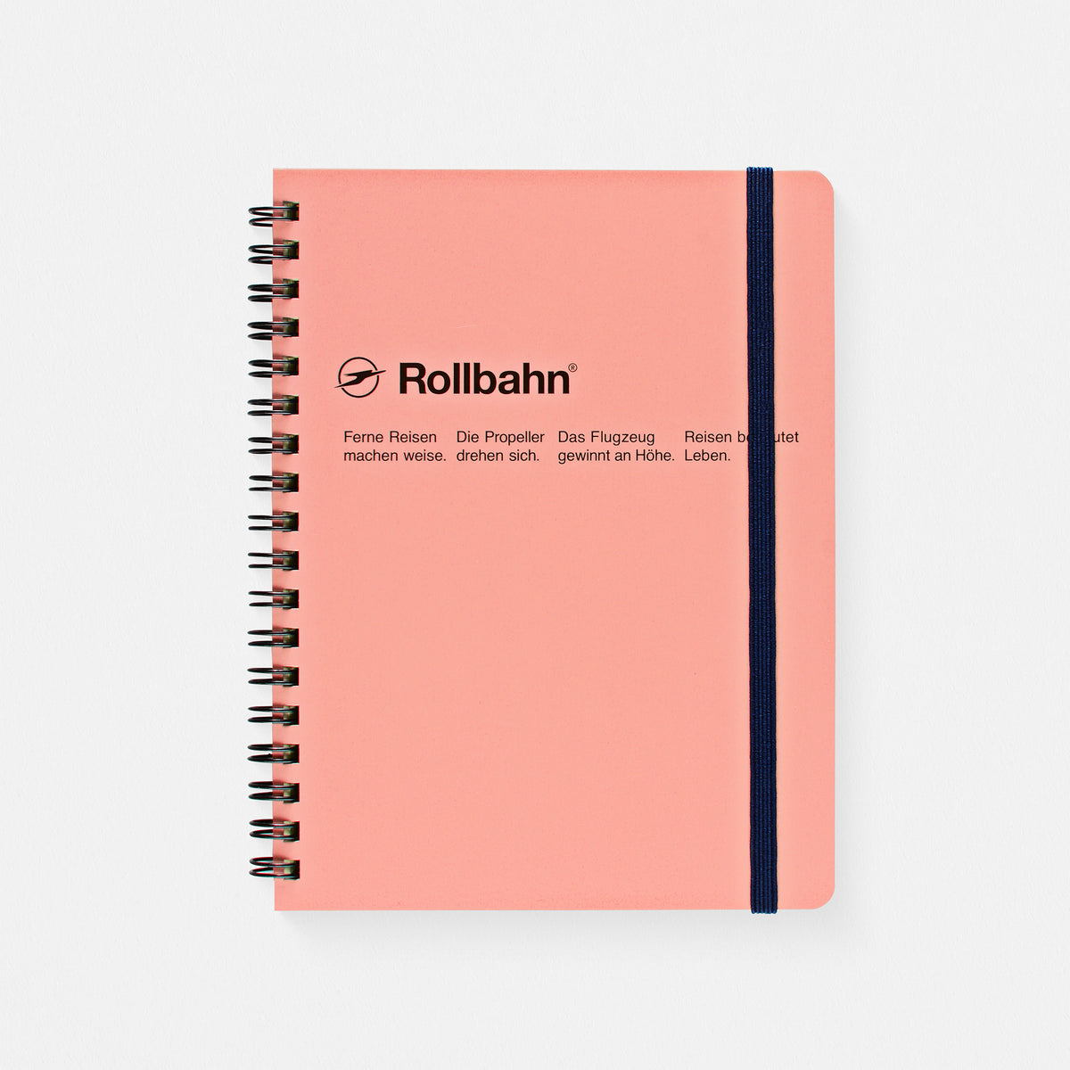 Delfonics Rollbahn Notebook Large Or A5 | 9 Colors Large (5.5 x 7") / Blush Pink