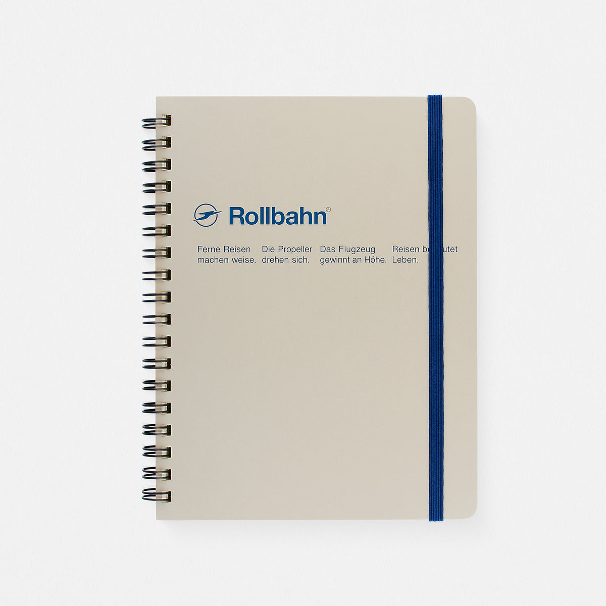 Delfonics Rollbahn Notebook Large Or A5 | 9 Colors Large (5.5 x 7") / Greige
