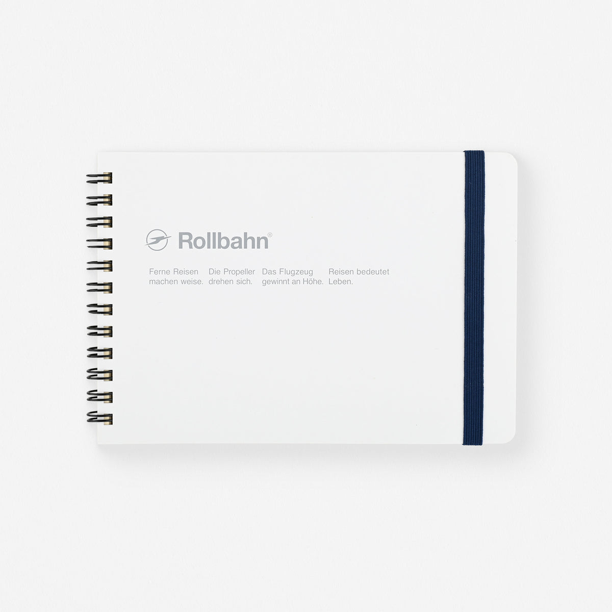 Delfonics Rollbahn Horizontal Notebook White Large