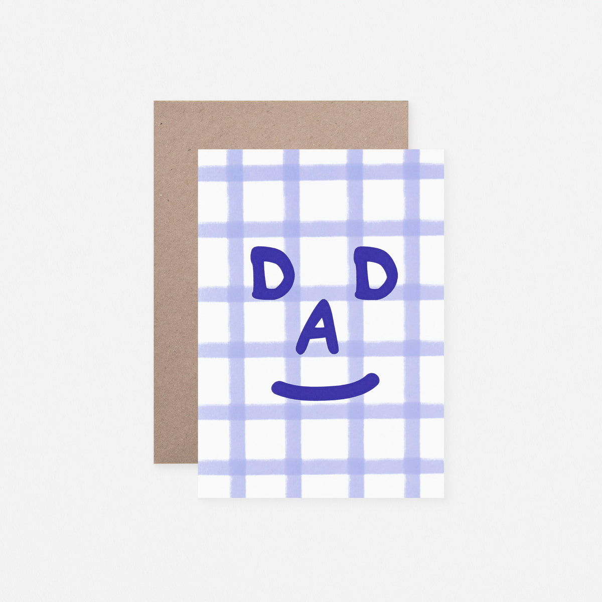 Rumble Cards Dad :-)  Gingham Father's Day Card 