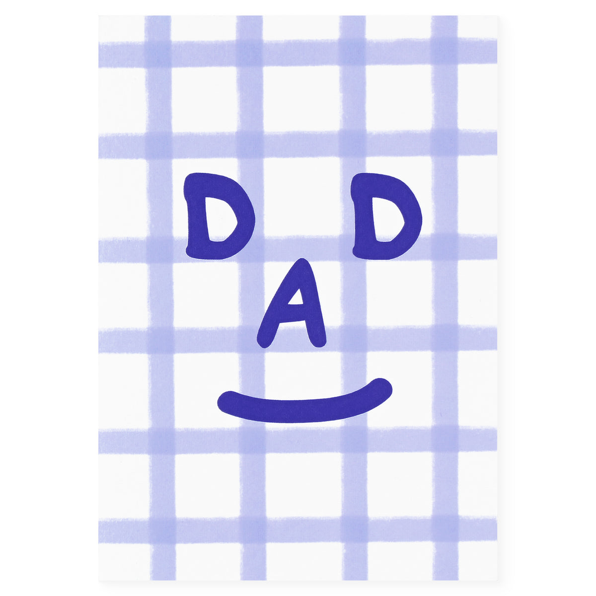 Rumble Cards Dad :-)  Gingham Father's Day Card 
