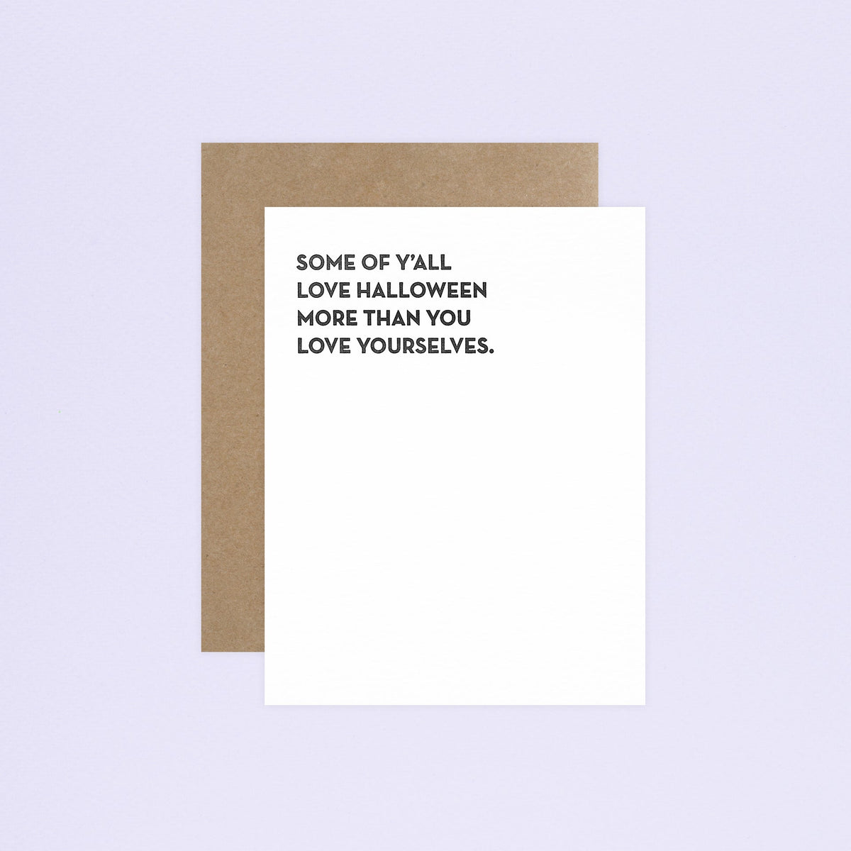 Sapling Press Halloween Greeting Card 