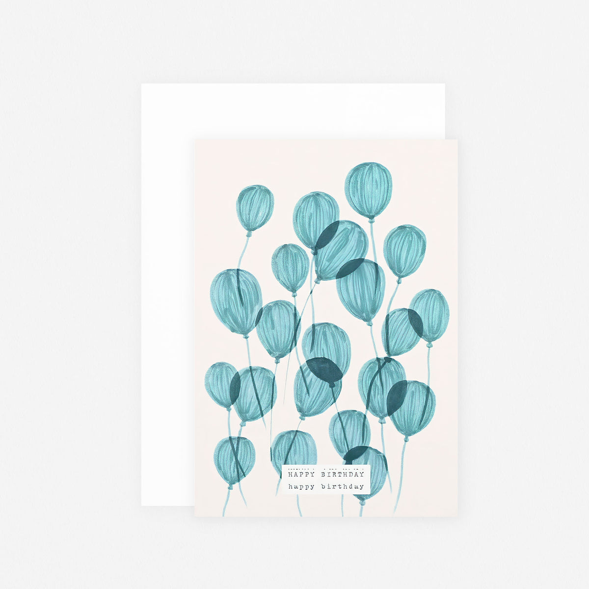 Season Paper Dans Les Airs Birthday Card