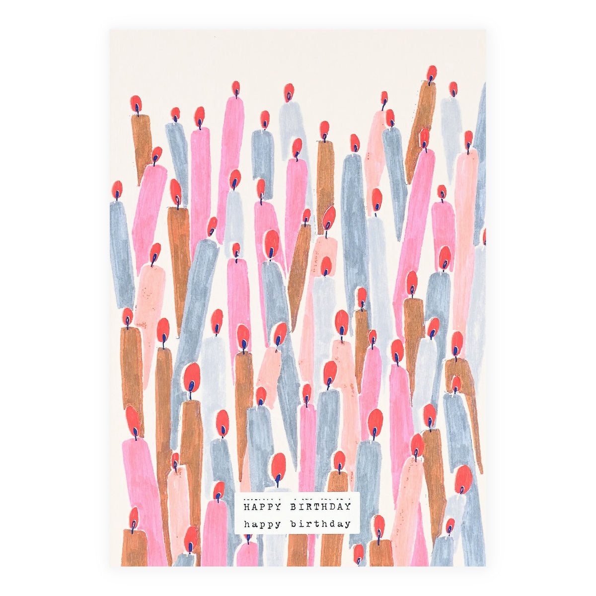 Season Paper Souffle Tes Bougies Birthday Card