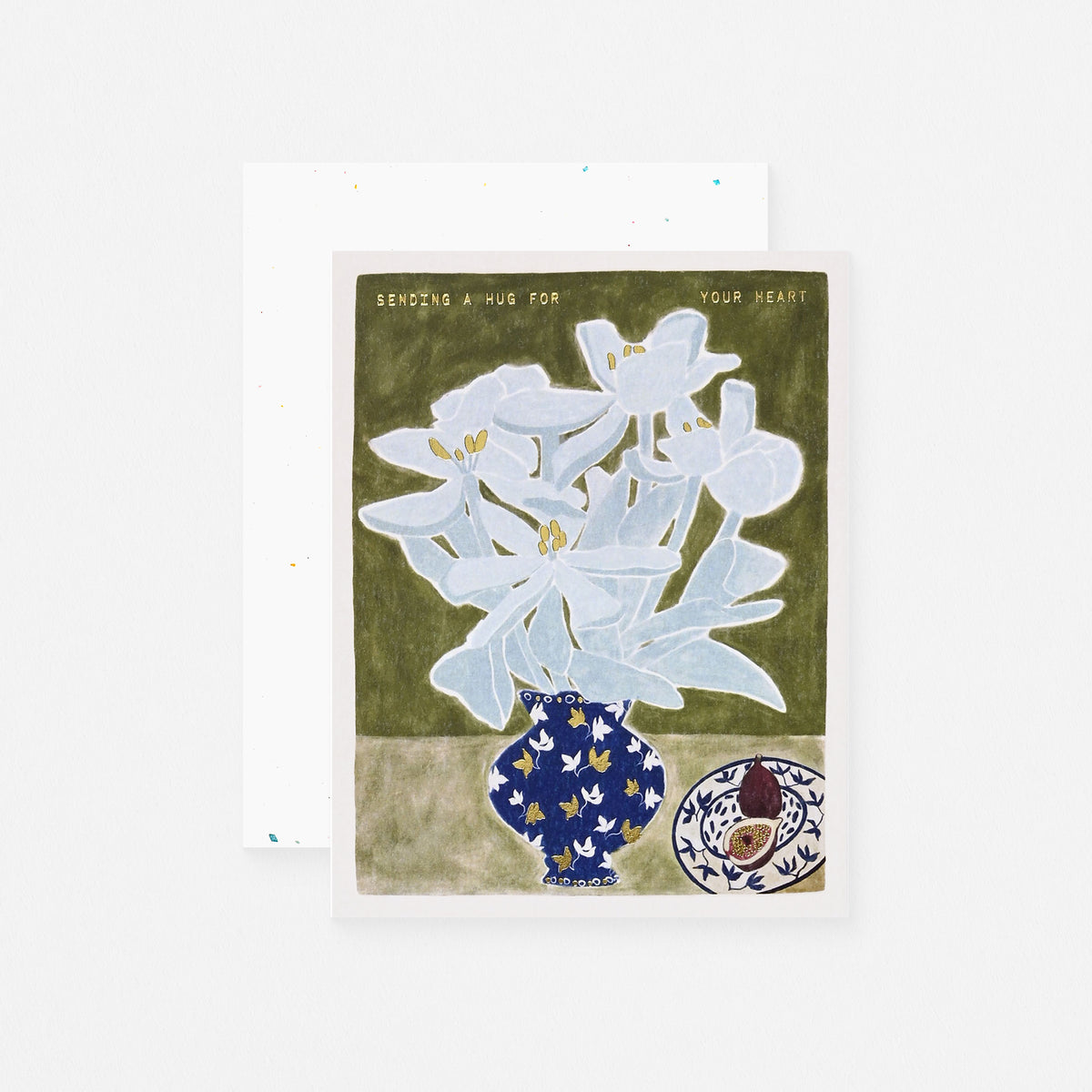 Someday Studio Hug Your Heart Sympathy Card 