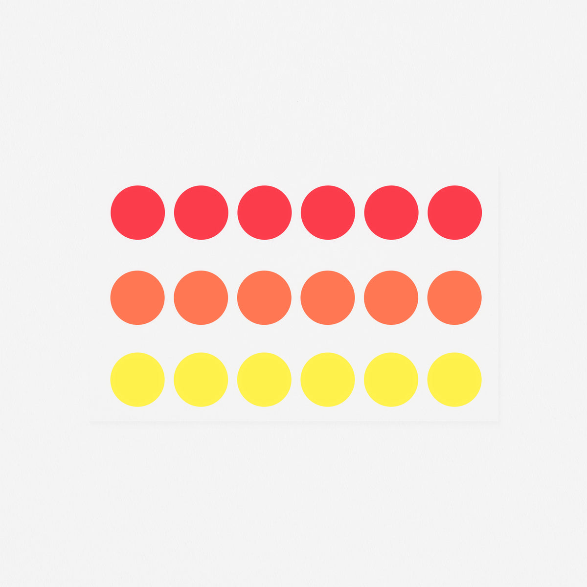 Stalogy Circular Washi Tape Patches Shuffle Fine | 8mm, 16mm Or 20mm 16mm