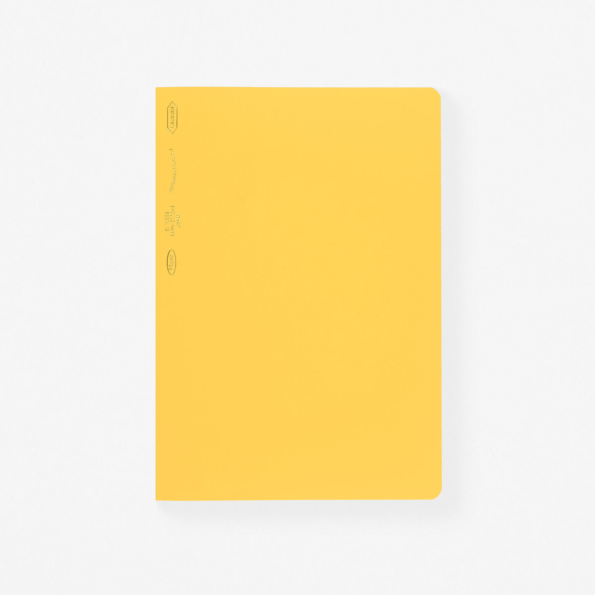 Stalogy Editor's Series 1/2 Year Notebook A5 | Blue, Red Or Yellow Yellow