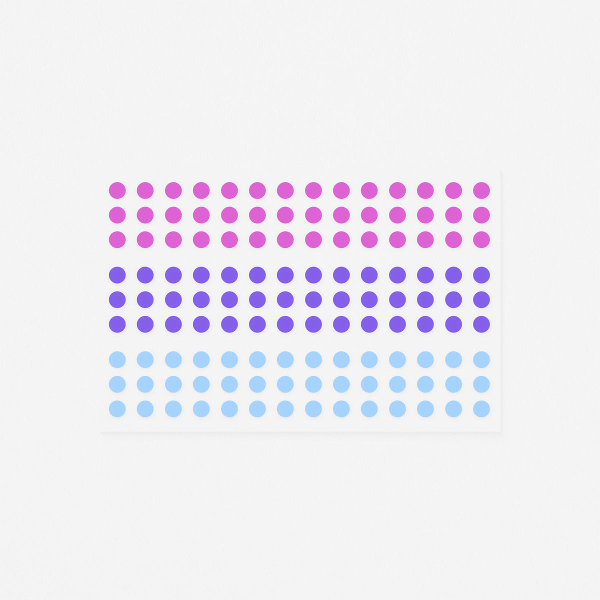 Stalogy Circular Washi Tape Patches Shuffle Pale | 5mm Or 16mm 5mm