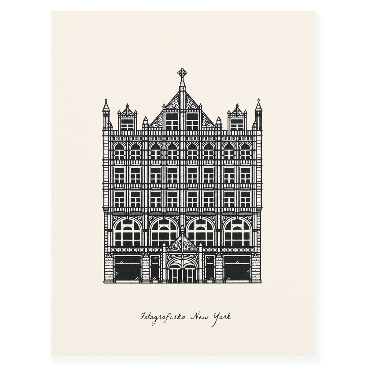 Sutta Fotografiska New York Greeting Card 