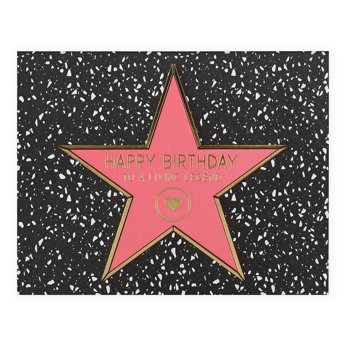 Someday Studio Hollywood Star Happy Birthday To A Living Legend Greeting Card