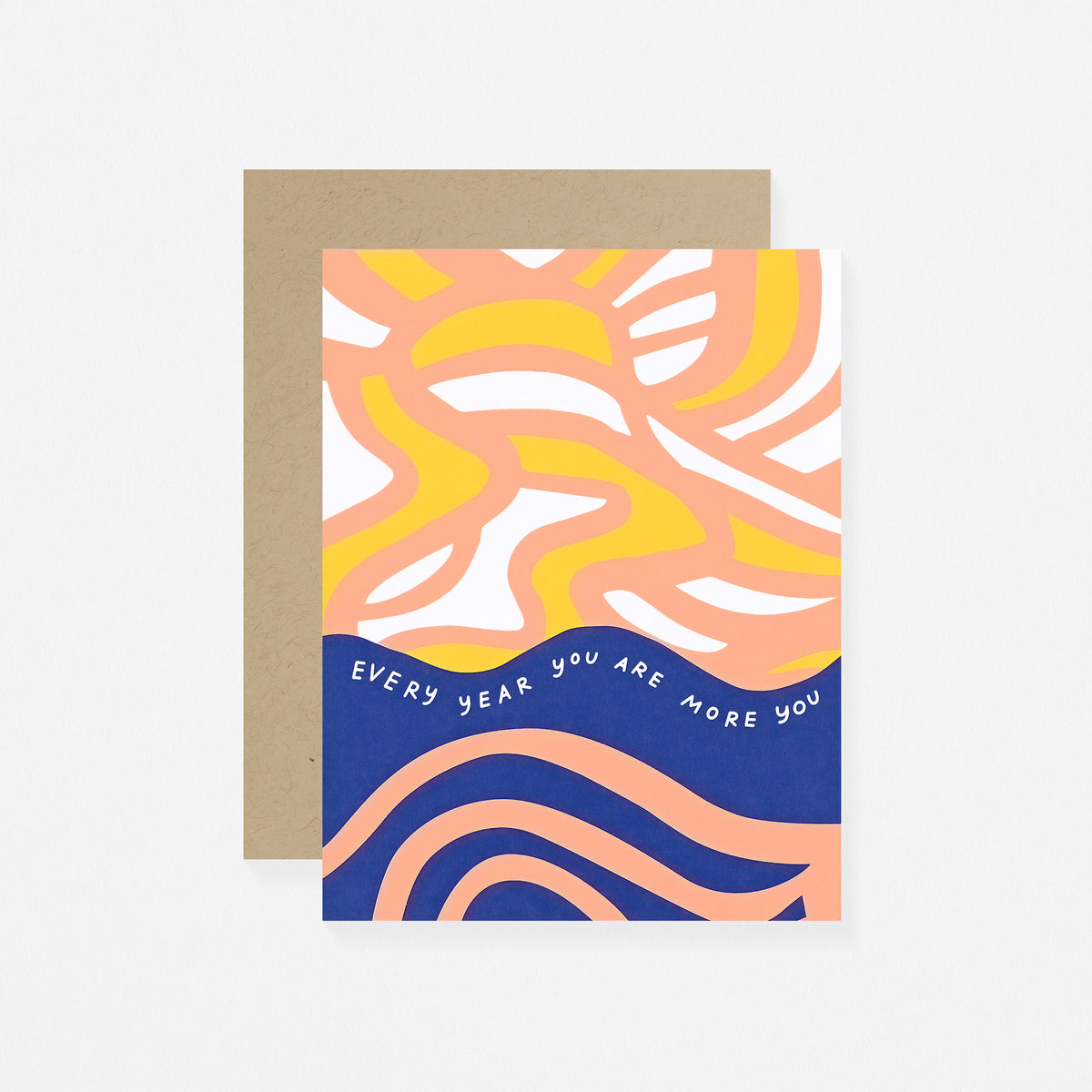 The Good Twin More You Birthday Card 