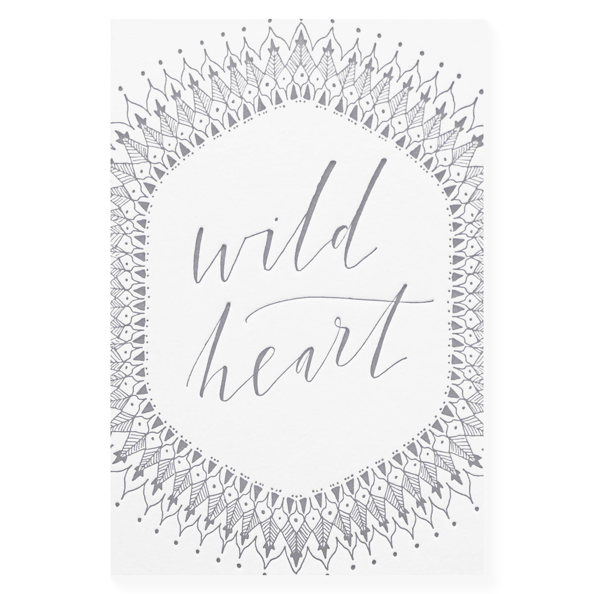 The Little Press Wild Heart Greeting Card