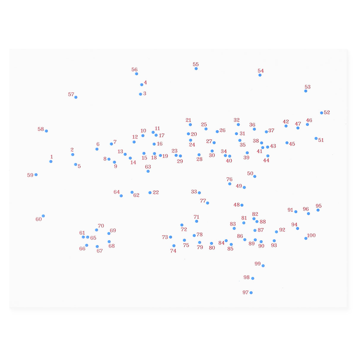 Warren Tales Connect the Dots Happy B-Day Birthday Card 