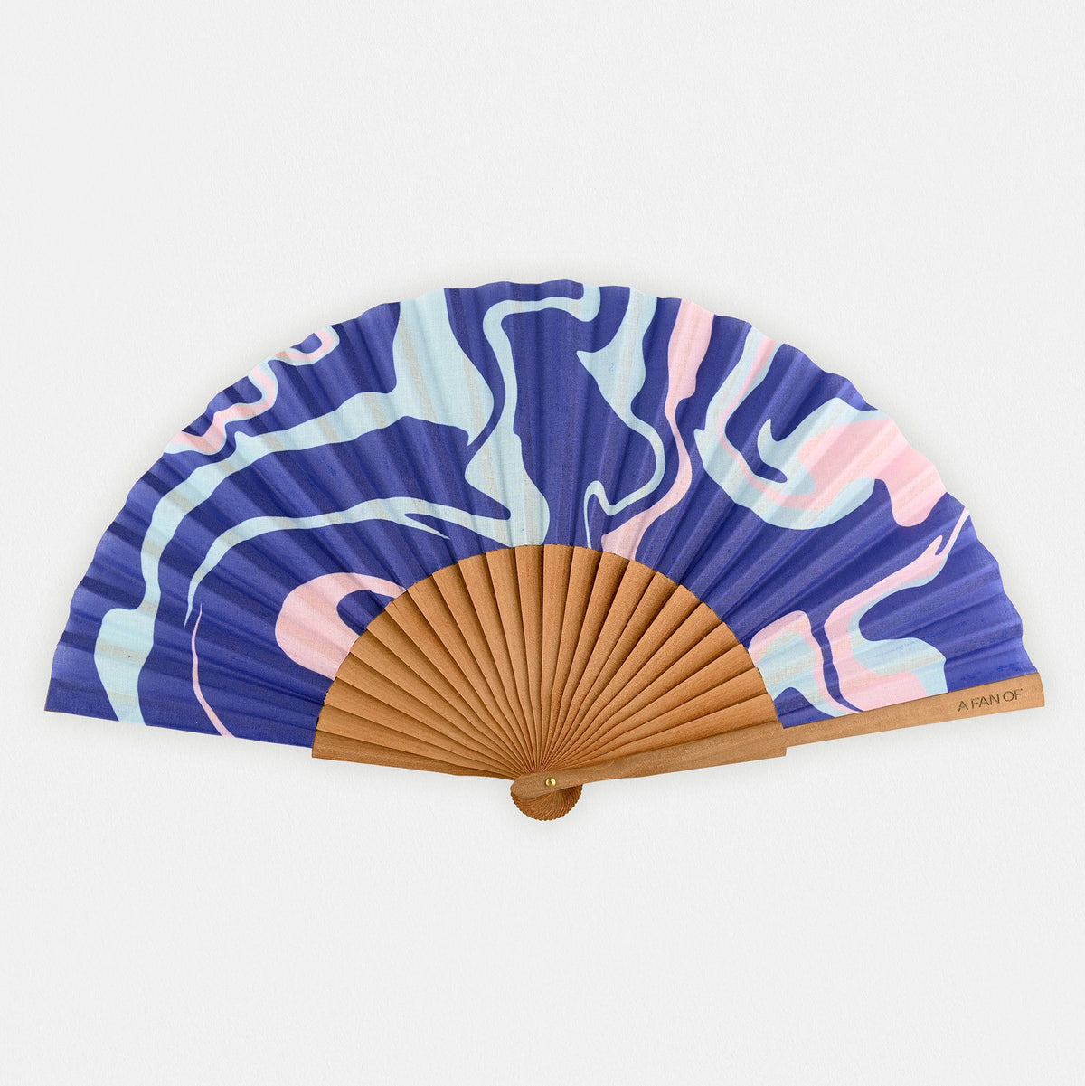 A Fan of & Agustina Mineral Textures Hand Fan 
