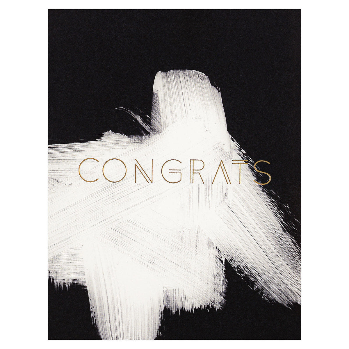 Antiquaria Brushed Congrats Greeting Card 