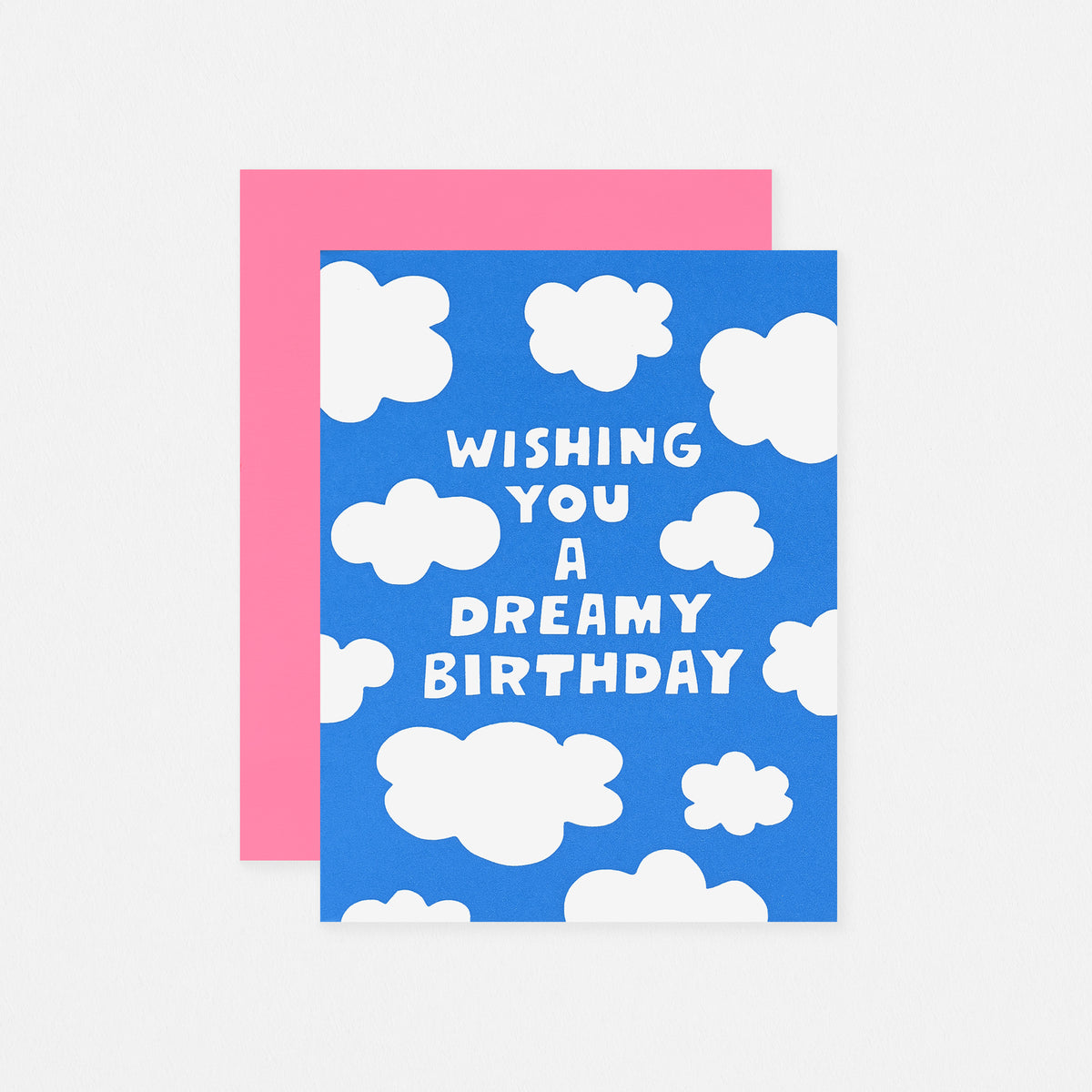 Ashkahn Dreamy Birthday Clouds Greeting Card 