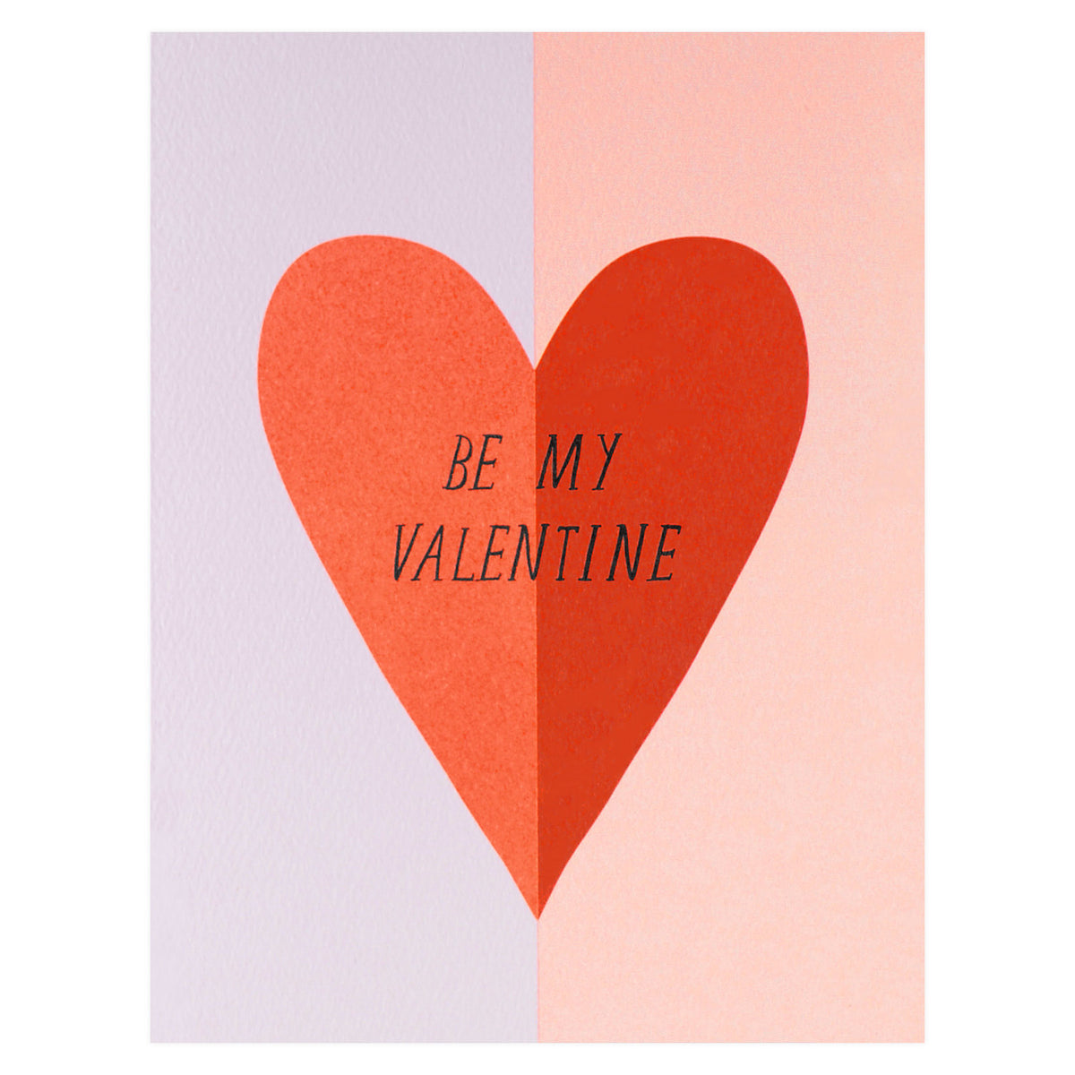 Hartland Cards Be My Valentine Large Heart Greeting Card