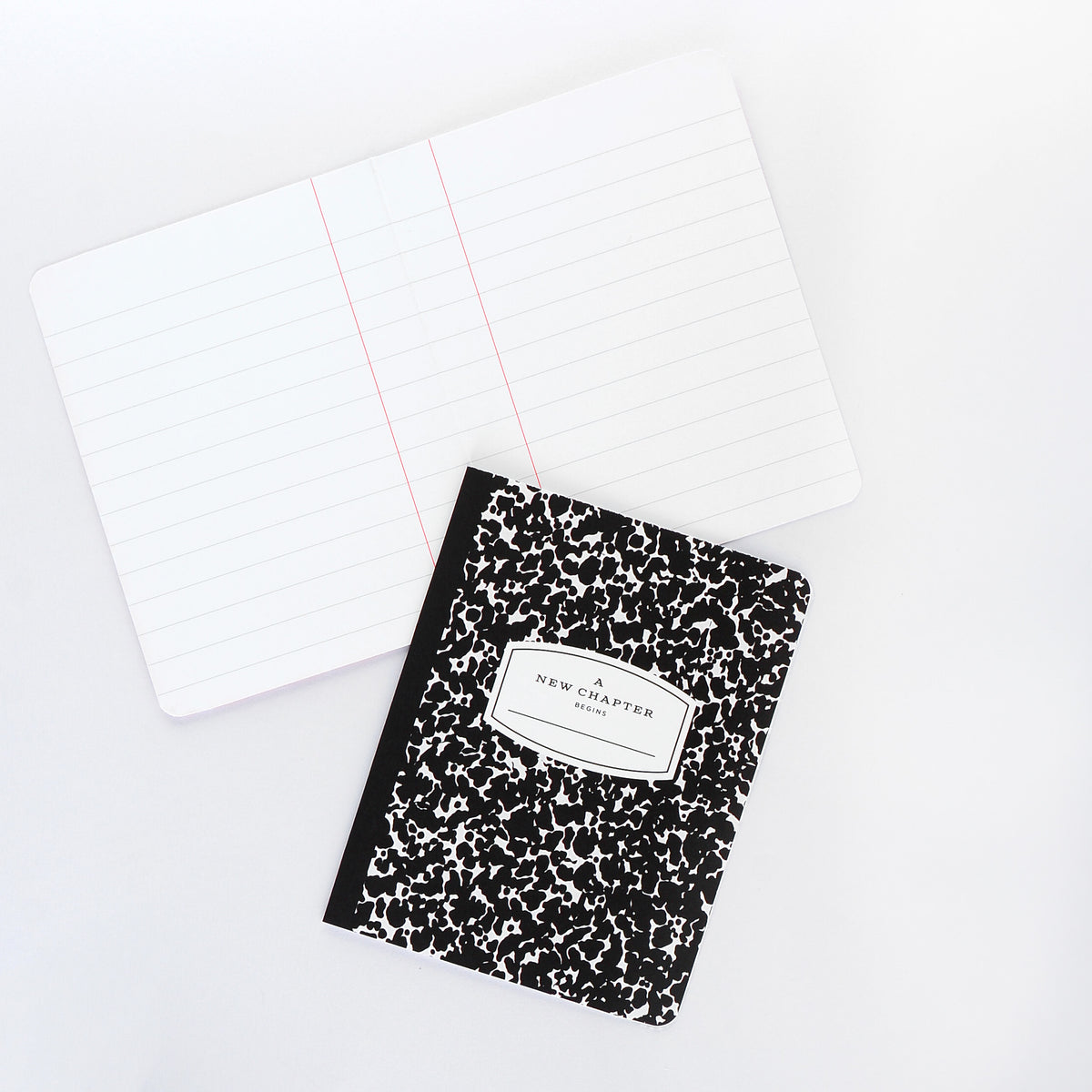 Inklings Paperie Black Composition Greeting Card 