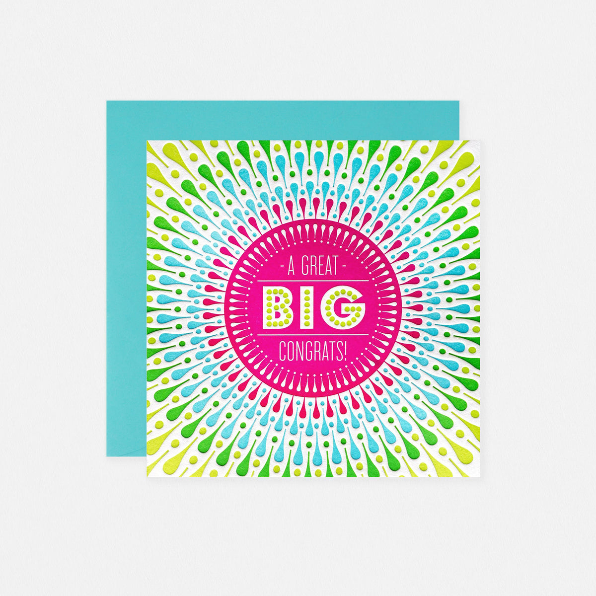 Elum Marquee Congrats Greeting Card 