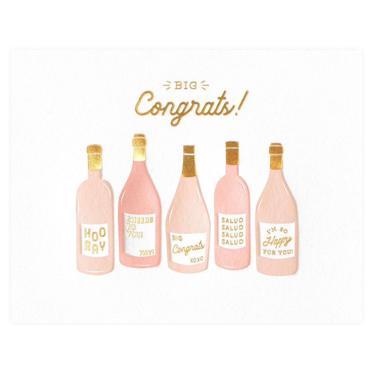 Elum Rosé Congrats Greeting Card 