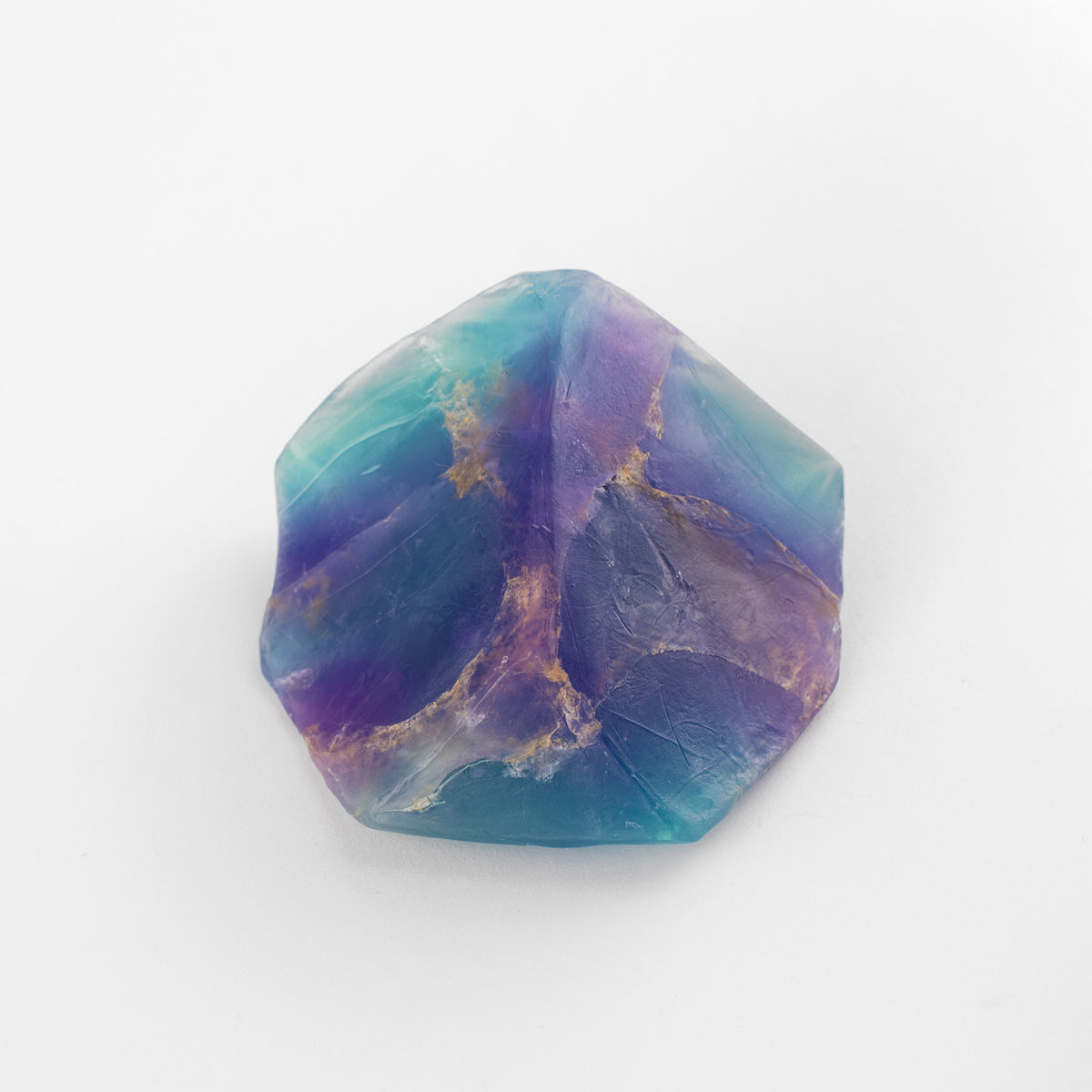 SoapRocks Rainbow Fluorite Soap Rock 