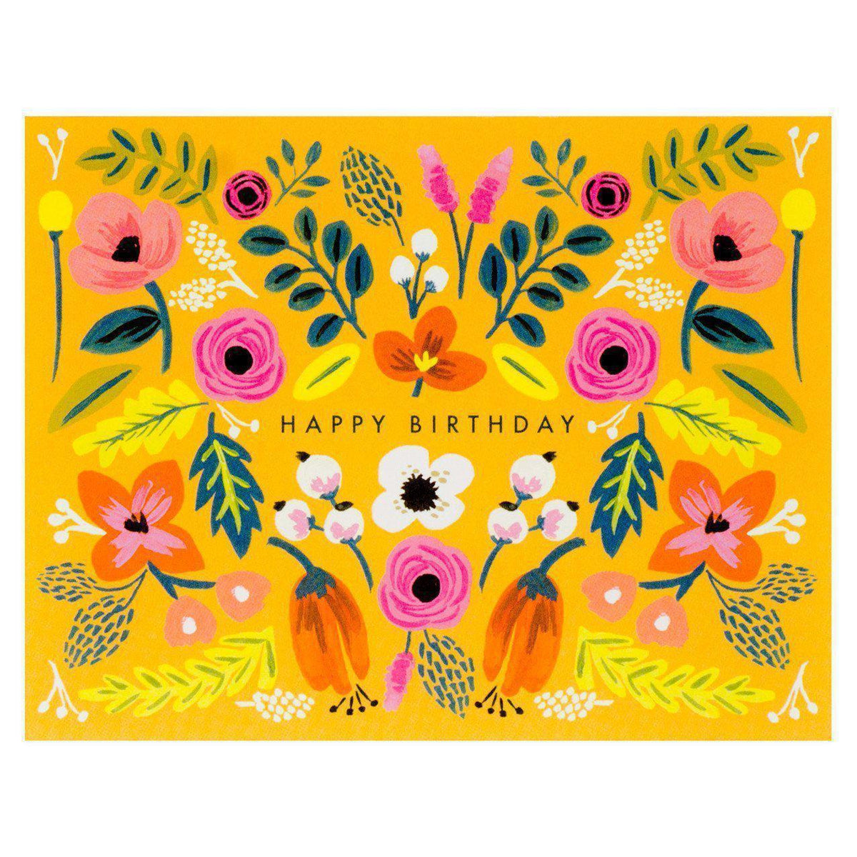 Rifle Paper Co. Folk Birthday Card 