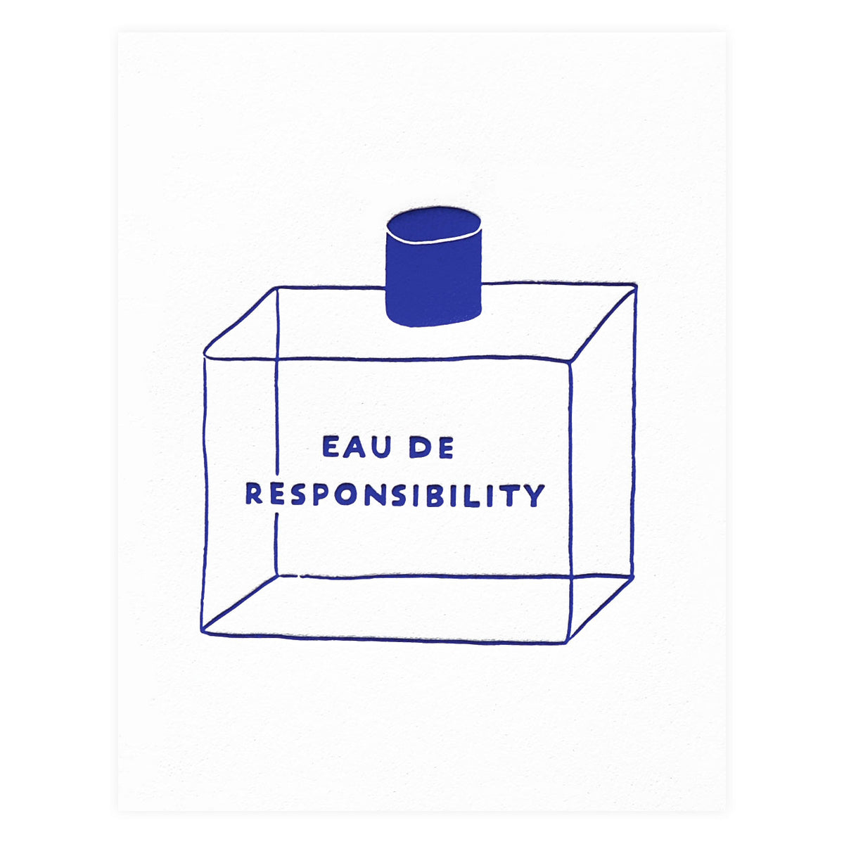 Friendly Fire Paper Responsibility Greeting Card 