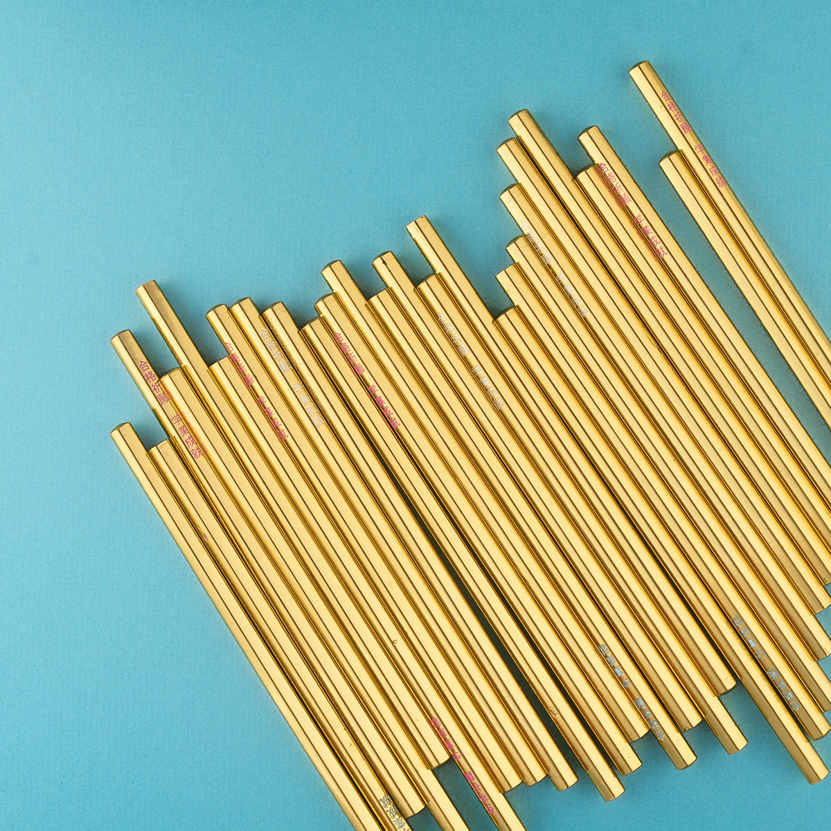 Hinodewashi Gold Pentagonal Gōkaku Pencil 