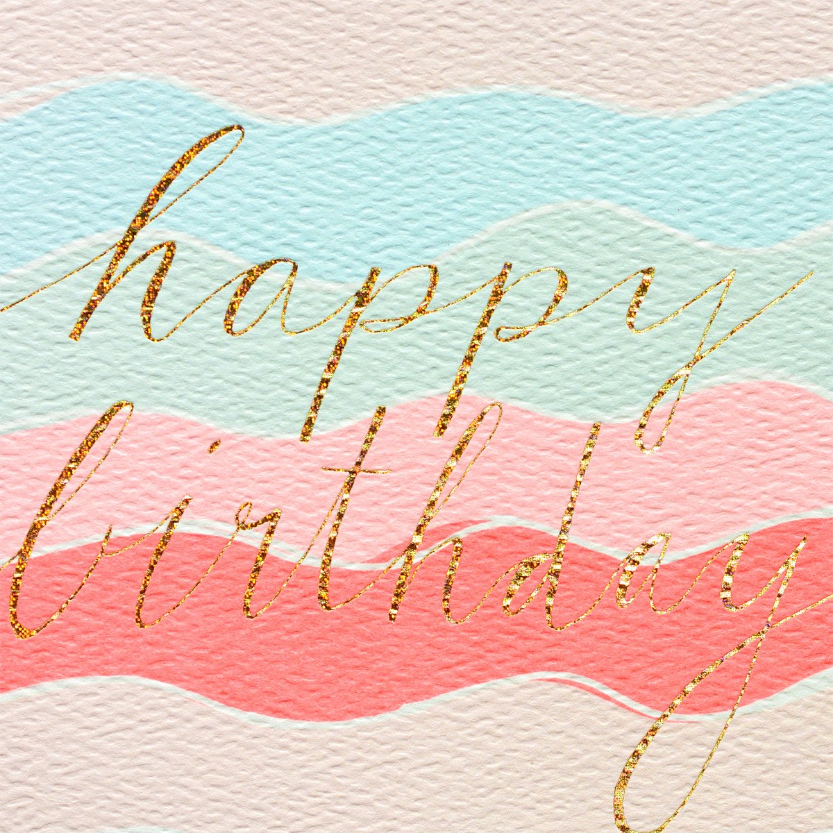 Hartland Cards Happy Birthday Squiggles Birthday Card
