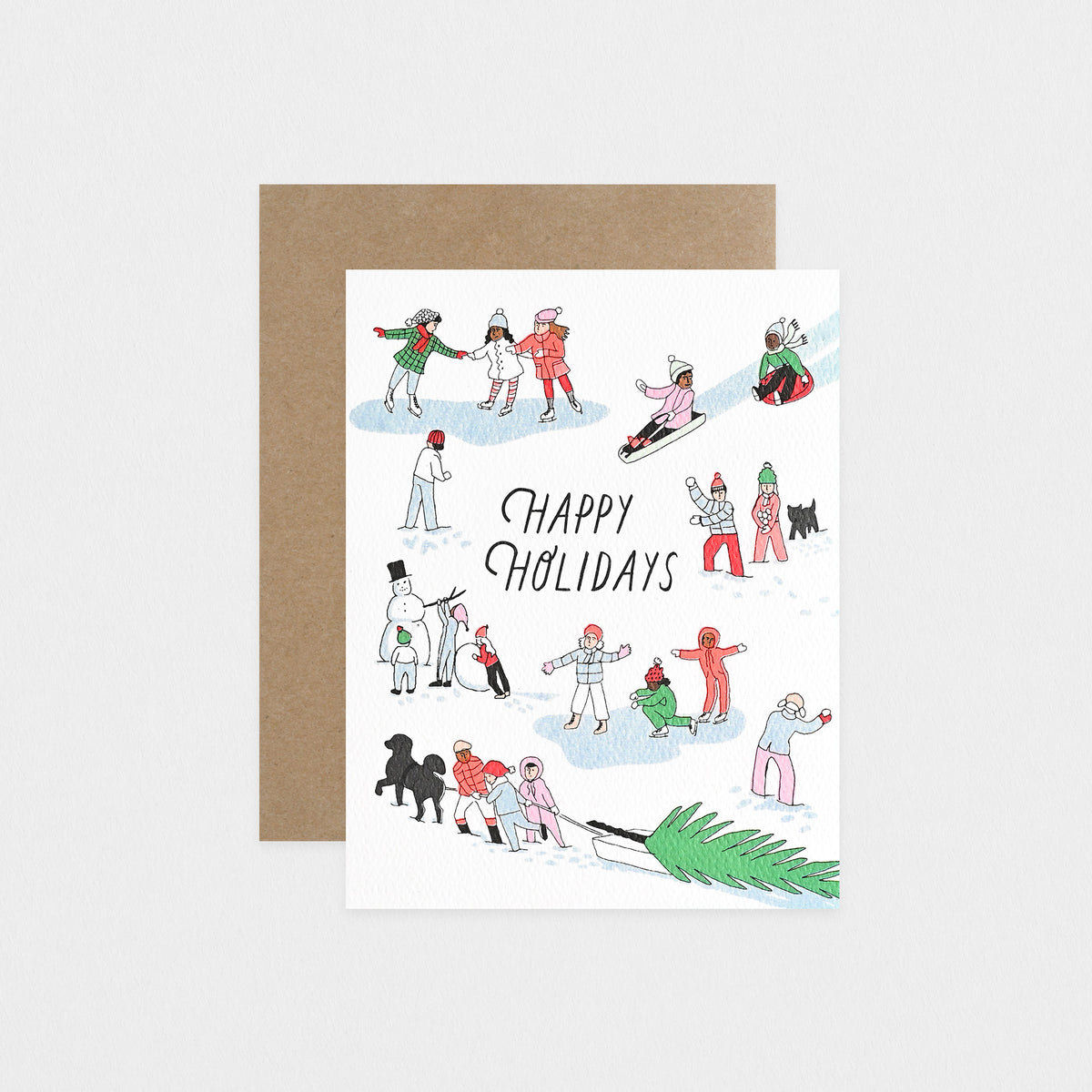 Hartland Cards Snowy Holiday Cards Boxed