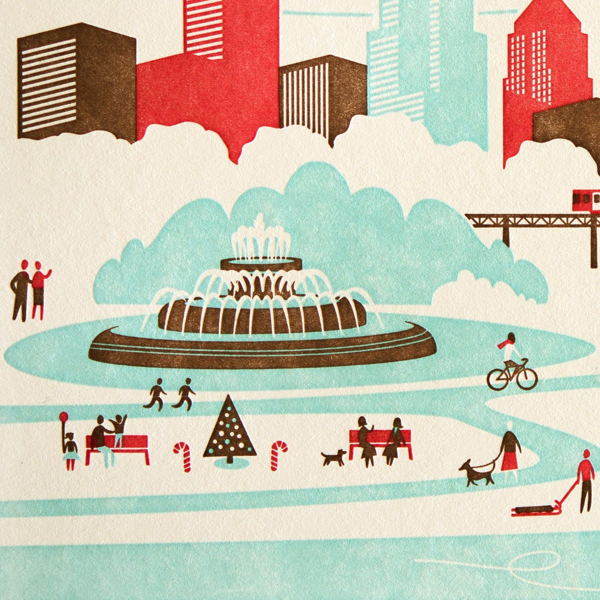 Hello Lucky Happy Holidays From Chicago 