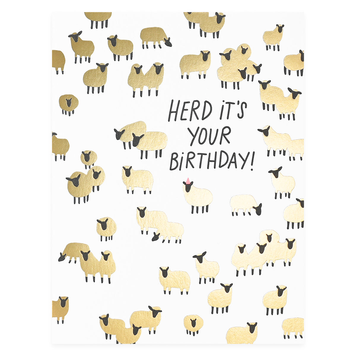 Hello Lucky Herd It's Your Birthday Card 