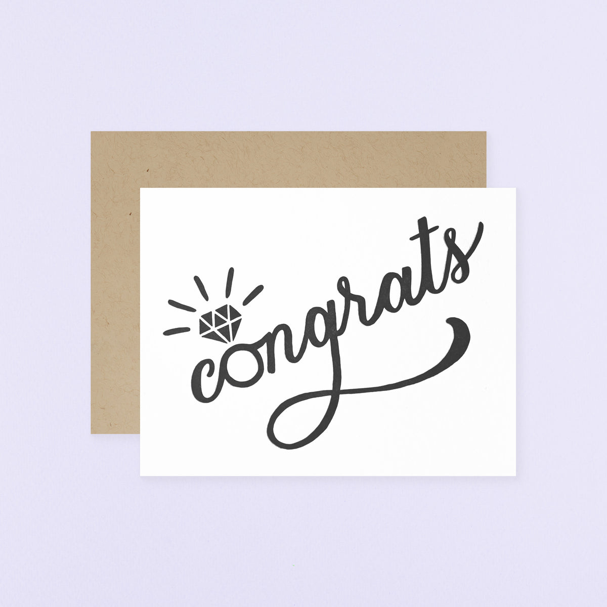 Hello Paper Co. Congrats Ring Engagement Card 
