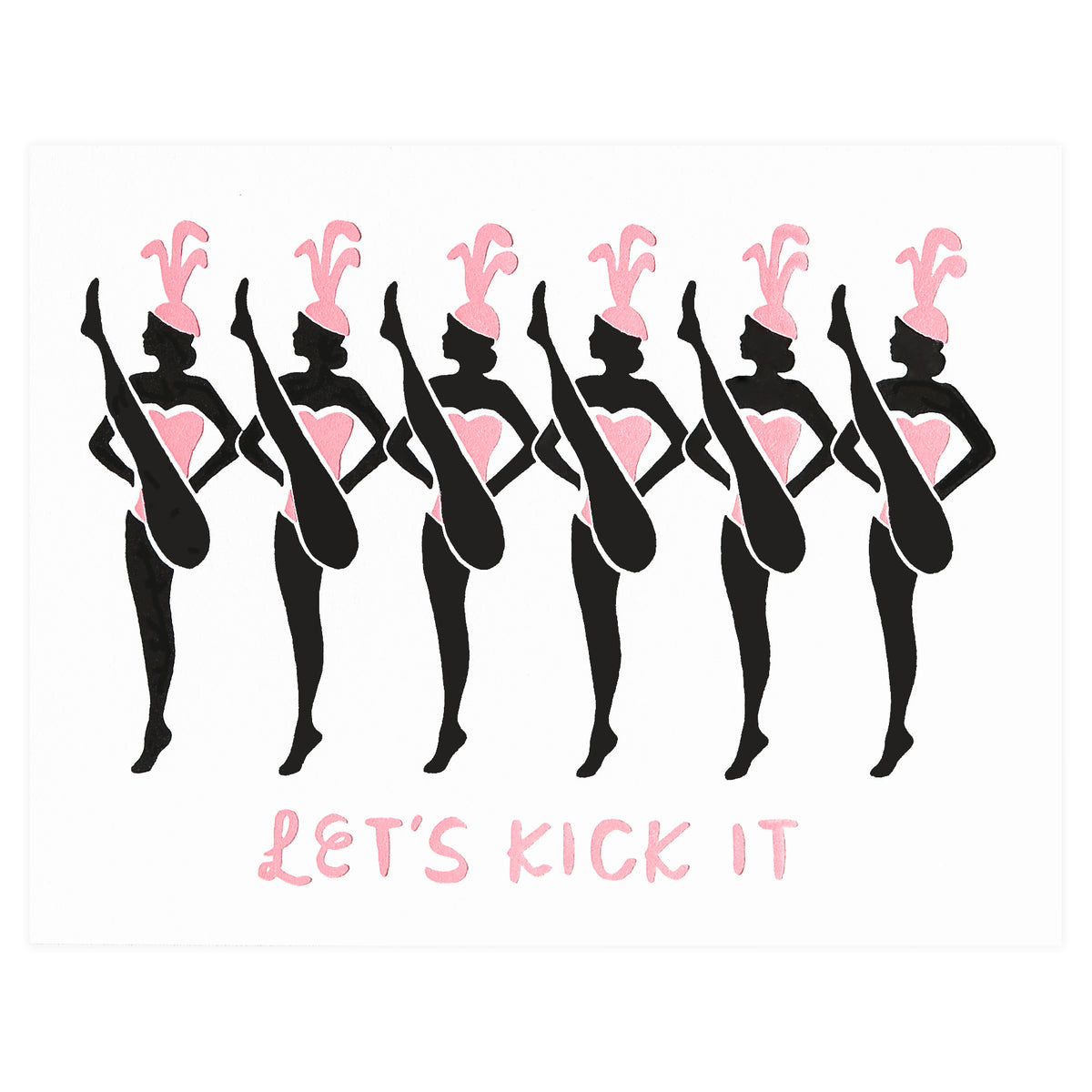 Hello Paper Co. Let's Kick It Greeting Card 