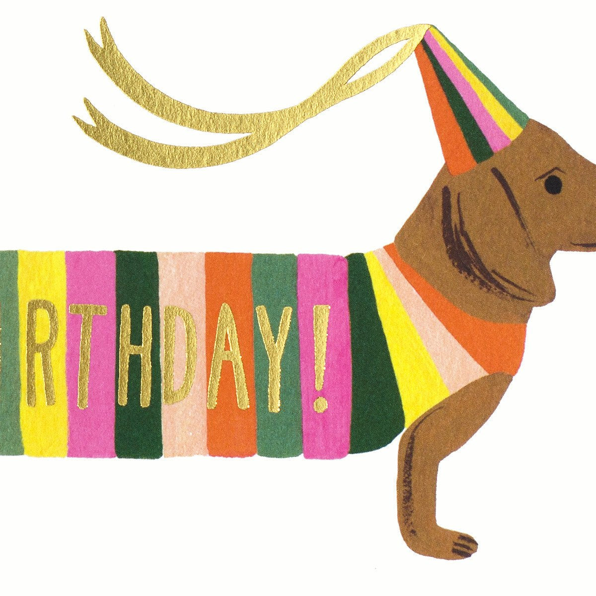 Rifle Paper Co. Hot Dog Birthday Card 