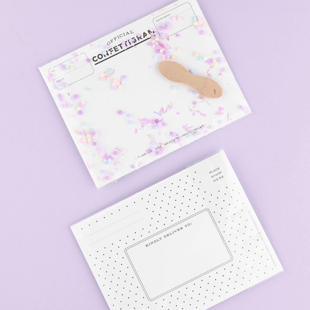 Inklings Paperie Confettigram Sweet Dots Greeting Card 